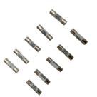 Fusivel ceramica microondas pequeno 20a x 250v kit 10 unidades