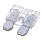 Fusível lâmina 25 amperes cristal caixa c/10 unidade