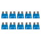 Fusivel Lamina Engate Medio 15A Azul 15 Amperes Automotivo Kit com 10 Unidades