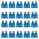 Fusivel Lamina Engate Medio 15A Azul 15 Amperes Automotivo Kit com 20 Unidades