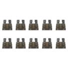Fusivel Lamina Medio 7.5A Marrom Automotivo Kit com 10 Unidades