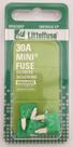 Fusível Littelfuse 0MIN030.VP Mini 32 V 30 A pacote com 5