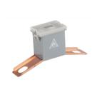 Fusivel Mega Macho Lateral Cinza 120A