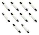 Fusível Microondas 20A 6x30mm Cerâmico Kit 25 Peças