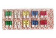 Fusivel mini 10/15/20/25/30a (10 unid) ams kit fusivel mini 10/15/20/25/30a (10 unid)