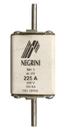 Fusível NH 1 225A 100kA 500V NEGRINI