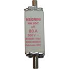 Fusivel Nh Negrini Ultra Rapido 00/ 80A Nh-00-80/500Ur