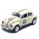 Fusquinha de Ferro Herbie Fusca do Filme Clássico 1:32 Fricção Abre Portas e Capô