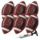 Futebol Franklin Sports Grip-Rite 100 crianças tamanho júnior x6 Futebol Franklin Sports Grip-Rite 100 crianças tamanho júnior x6
