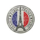 Futton Turco Redondo Veludo Estampado Ø45cm Paris
