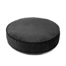 Futton Turco Redondo Veludo Paris Ø45cm Preto