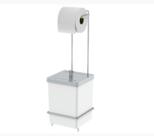 Future Lixeira 6.5l Quad Branco C/sup P/papel Higie 1632bcc