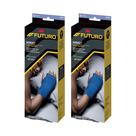 Futuro Munhequeira Noturna Ajustável para Dormir, Tala Noturna para Alívio da Síndrome do Túnel do Carpo, Almofadas Acolchoadas e Estabilizador Removível, Serve para Mão Esquerda ou Direita (Kit com 2)