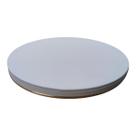 (G-11)Base Redonda PEQUENA Forrada OffWhite Dourado - 13 cm - AVULSO