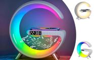 G Speaker Smart Station Luminária Caixa De Som E Carregador