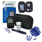 G Tech lite Aparelho Medidor de Glicose Diabetes Completo 110 Agulhas