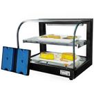 G-VFD47 - Vitrine fria Gama 47cm Dupla Preta com 8 Gelo-X - Bivolt - Omega