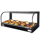 G5 - Estufa Gama para salgados semi curva 5 bandejas Preta - 127V - Omega