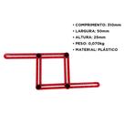 Gabarito Angular Multifunção Plástico - Marcação