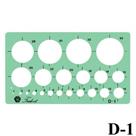 Gabarito Circulografo D-01 Trident