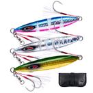 Gabarito de pesca Goture Glow Slow Pitch Jigs com saco de gabarito 100g/150g/250g