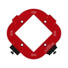 Gabarito De Posicionamento De Ângulo De Arco Para Marcenaria 4 Em 1, Gabarito Para Fresadora, Raio