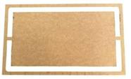 Gabarito Molde Mdf Cru De 6mm Personalizado Tábua