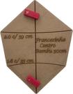 Gabarito Molde Para Confecção Pipa Francesinha 50 Cm