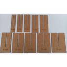 Gabarito Molde Para Laços Mdf Cru Kit Com 13 Peças