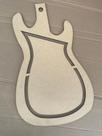 Gabarito Molde Para Petisqueira Personalizado Guitarra Mdf Cru 6mm