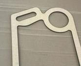 Gabarito Molde Para Petisqueira Personalizado Tabua M2 Mdf Cru 6mm