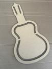 Gabarito Molde Para Petisqueira Personalizado Violão Mdf Cru 6mm