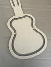 Gabarito Molde Para Petisqueira Personalizado Violão Mdf Cru 6mm