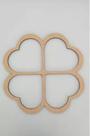 Gabarito Molde Personalizado Tábua Mdf Cru De 6mm 3 peças