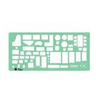 Gabarito Para Arquitetura De Moveis A-1 30x15cm Trident