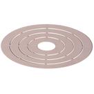 Gabarito Patchwork Oval