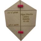 Gabarito Pipa Mucha 60 Cm