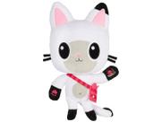 Gabby's Dollhouse - Pélucia de 30cm Pandy Paws com Som e Luz