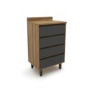 Gabinete 4 Gavetas Confort