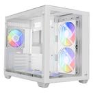 Gabinete AeroCool Dryft ARGB Branco Com Vidro Lateral 6Fans e Sem Fonte 6889