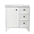 Gabinete Armário Banheiro Ditália Com Pia Bn-05 Branco