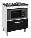Gabinete Balcão De Cooktop 05 Bocas E P/ Forno Bur Cores Bpm