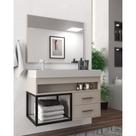 Gabinete Banheiro Cuba E Espelheira 80Cm MultimóveisVcr10071 Gabinete Banheiro Cuba E Espelheira 80Cm MultimóveisVcr10071
