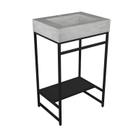Gabinete Banheiro Ferro Iron Black 60x45 cm Cuba Rennes Gabinete Banheiro Ferro Iron Black 60x45 cm Cuba Rennes