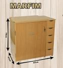Gabinete C/ 5 Gavetas Máquina De Costura Doméstica Elgin
