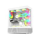 Gabinete C3Tech Gamer Aquarius Mt-G850Wh S/Fte