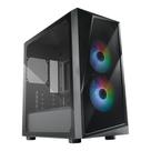 Gabinete Cooler Master Cmp 320 Matx Mid Tower Lateral De Vidro Temperado 2 Fans Usb 3.2 Preto Cp320-kgnn-s00