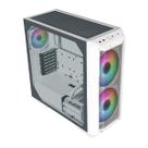 Gabinete Cooler Master HAF 500 - Lateral em Vidro - 2 Coolers ARGB Inclusos - Branco - H500-WGNN-S00 Gabinete Cooler Master HAF 500 - Lateral em Vidro - 2 Coolers ARGB Inclusos - Branco - H500-WGNN-S00