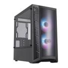 Gabinete Cooler Master Masterbox MB320L ARGB - Lateral em Vidro - 2 Coolers ARGB inclusos - Preto