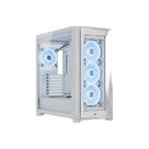 Gabinete Corsair Icue 5000x RGB Ql Edition Branco Mid-tower Vidro CC-9011233-WW